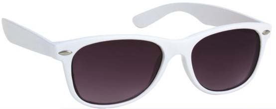 Katy Perry Style White Frame Wayfarer Celebrity Sunglasses
