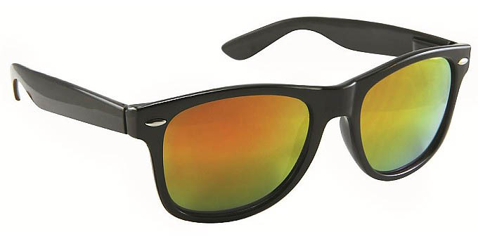 Ray-Ban Style Mirrored Revo Wayfarer Polarized Sunglasses